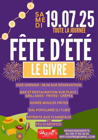 fête d'été