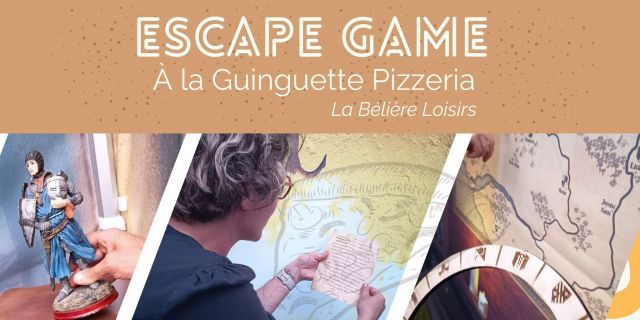 SOIRÉE ESCAPE GAME & PIZZAS !