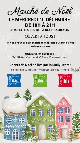 Marché de Noël - hôtels ibis