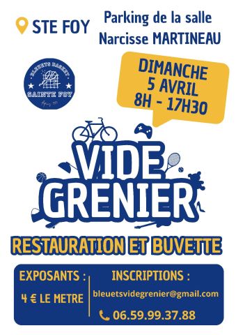Bleuets vide grenier