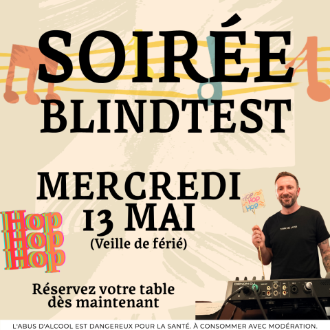 Soirée BLIND TEST