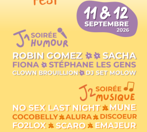 Le TchoFest, Festival d'humour et de musique !