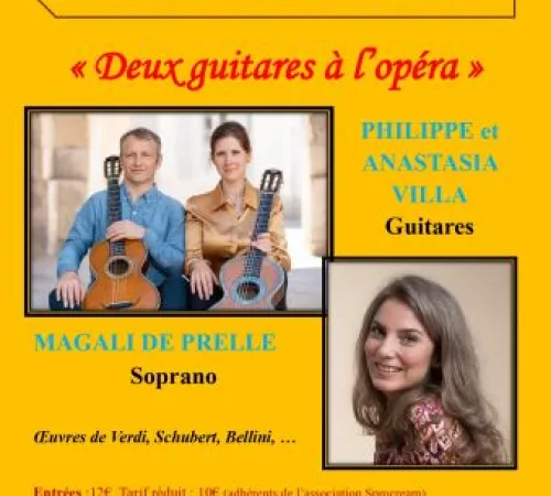Deux Guitares à l’opéra