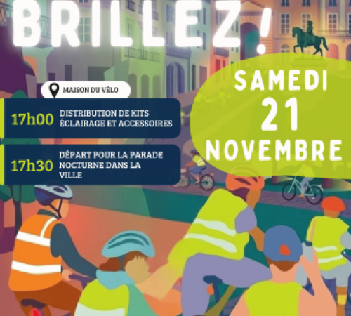 Cyclistes Brillez