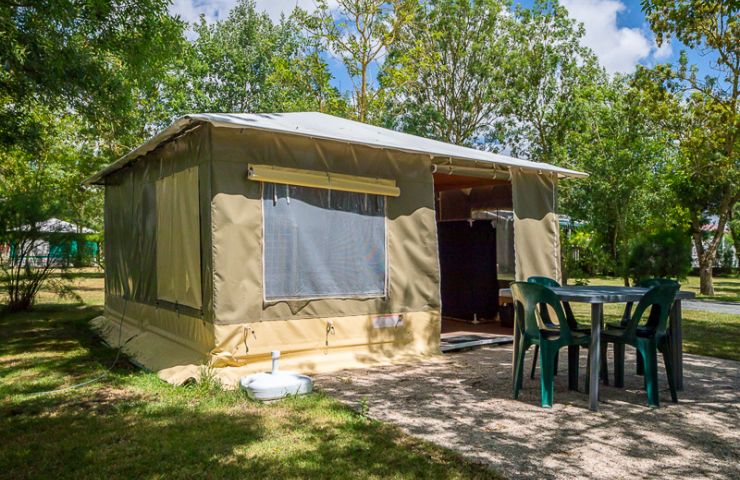 Le Merval motorhome area