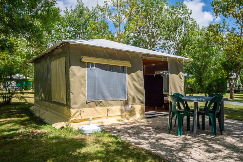 Le Merval motorhome area