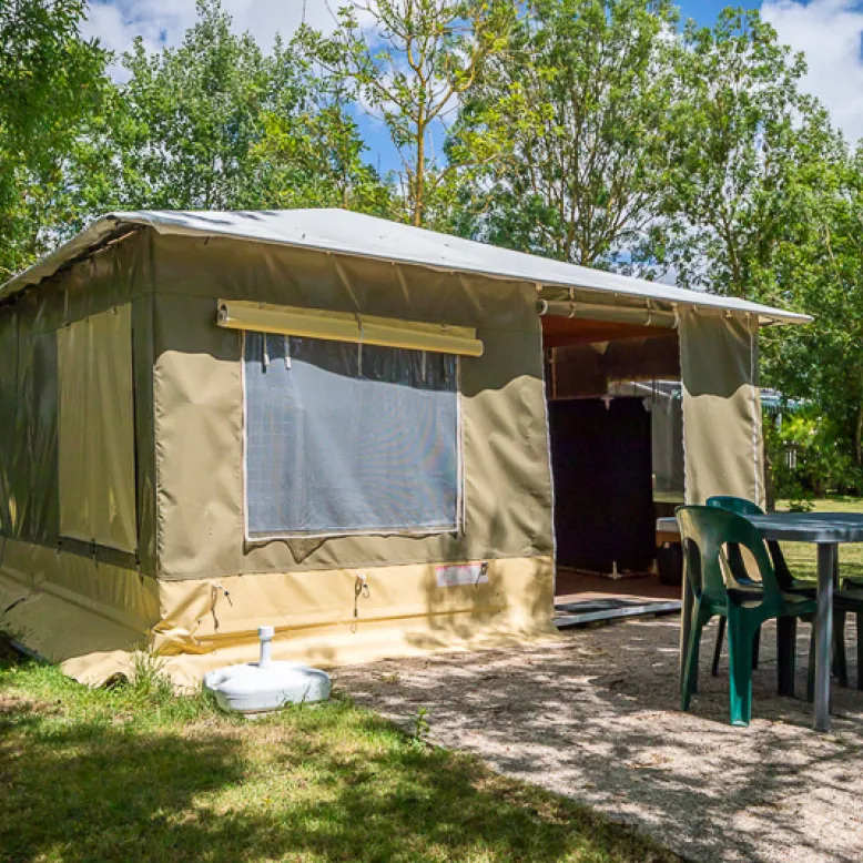 Le Merval motorhome area