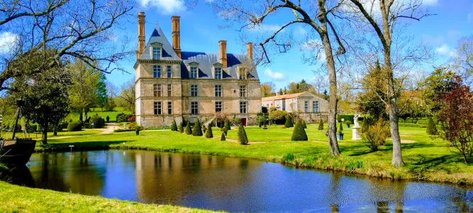 Le parc du Château de la Guignardière