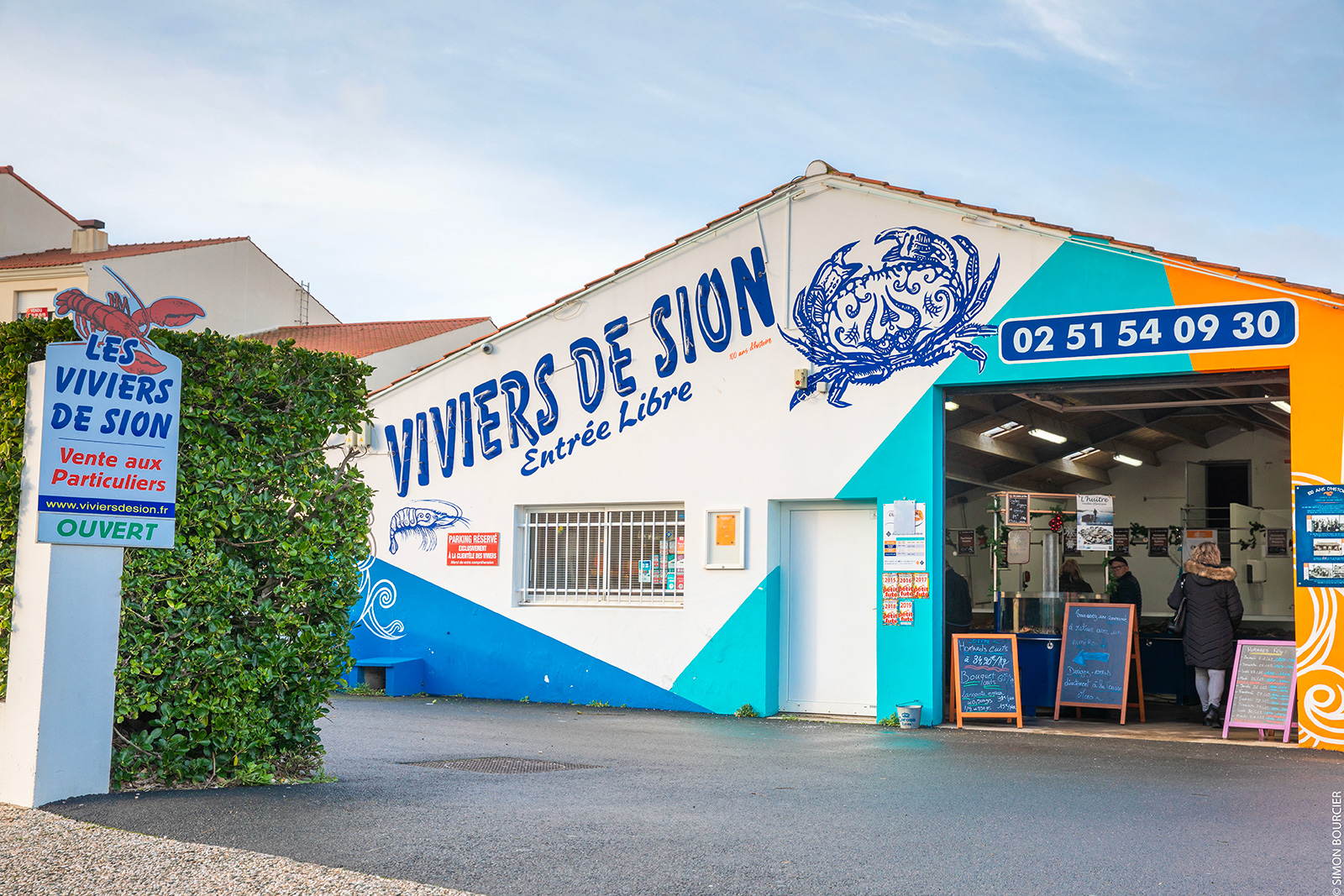 Sud vent d'écailler - Huîtres / Moules / Fruits de mer à  Sainte-Gemme-la-Plaine - Guide de la Vendée