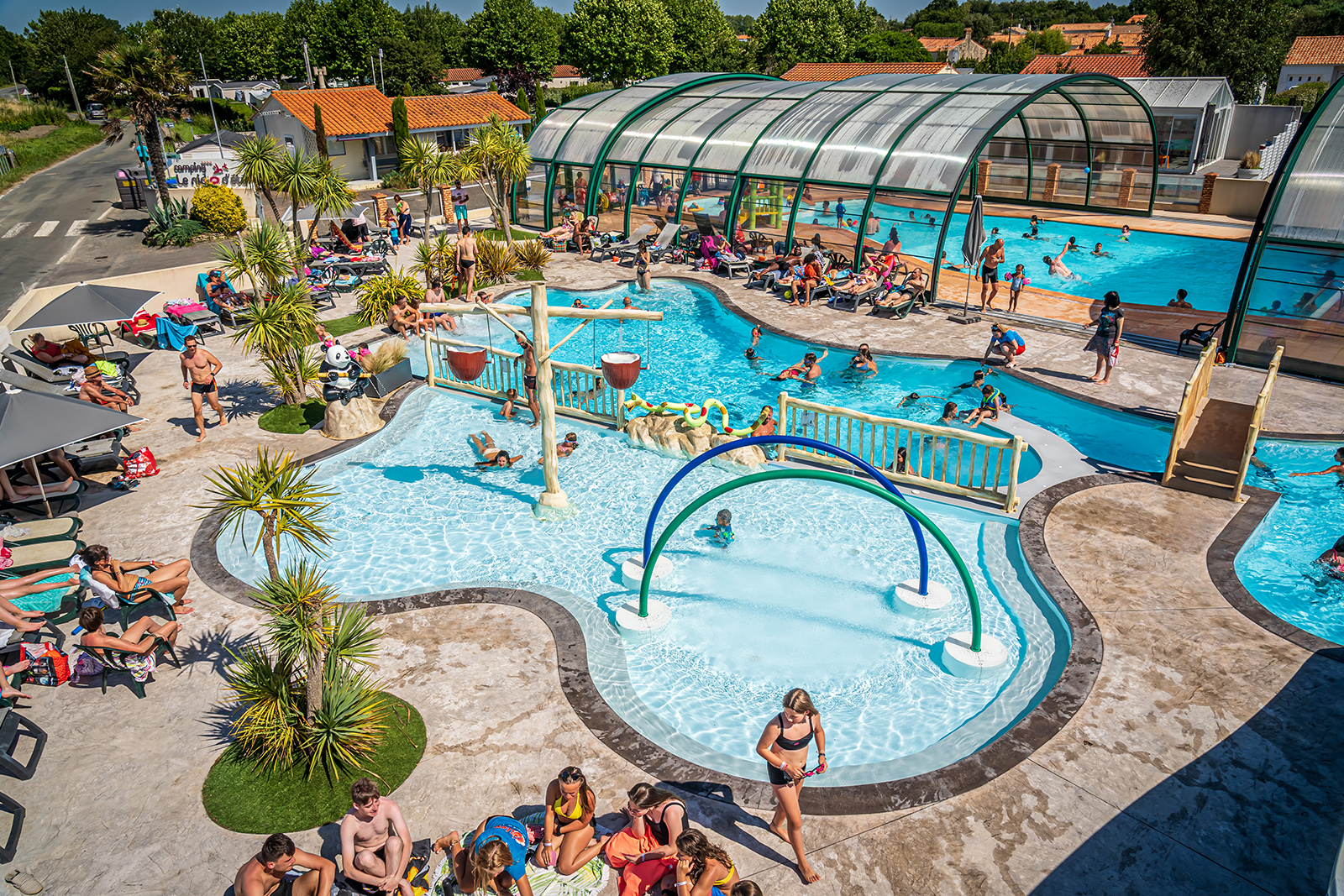 Campsite Le Nid d'Eté - Campsite with entertainment for the whole family