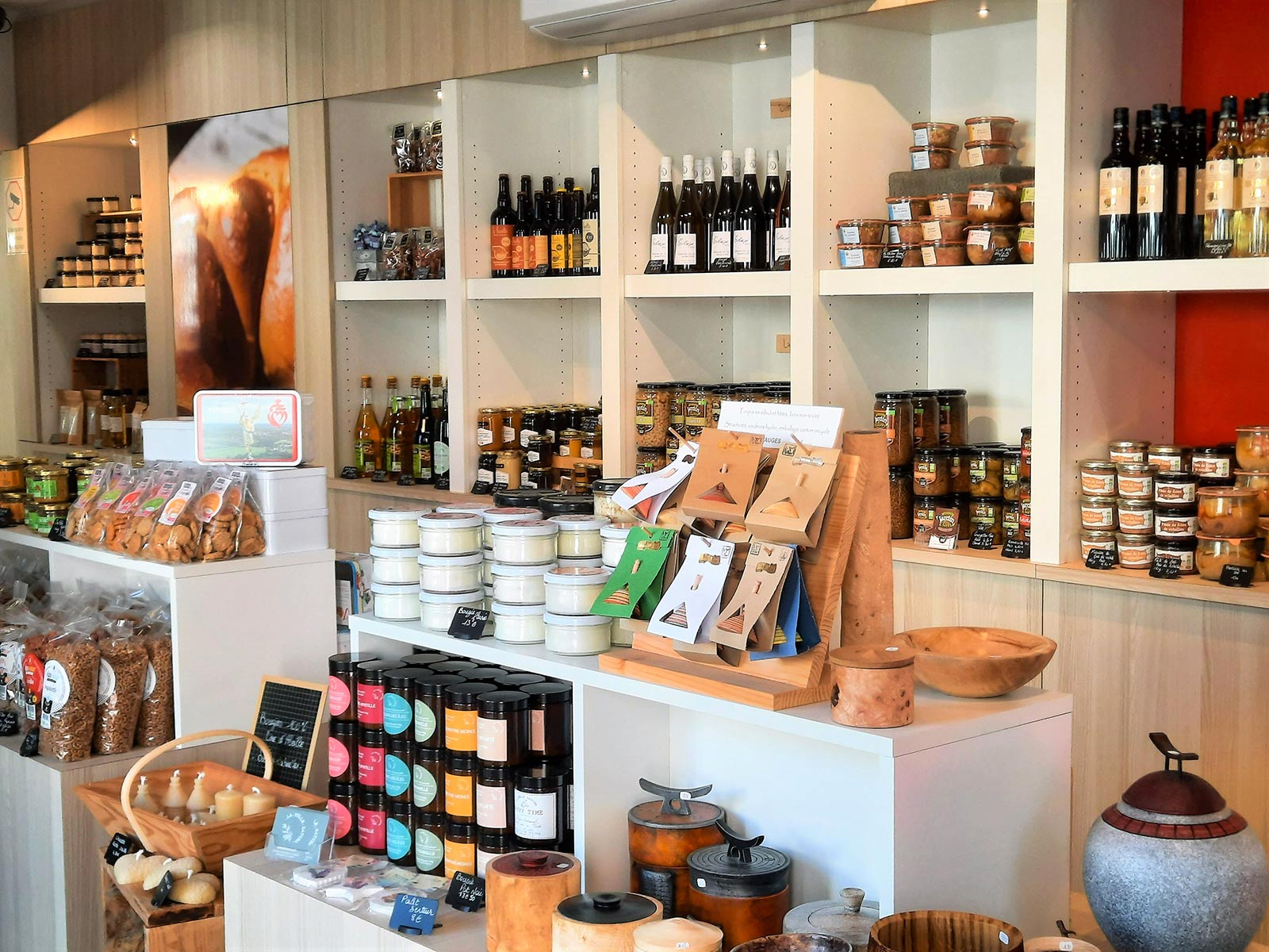 Local produce shop