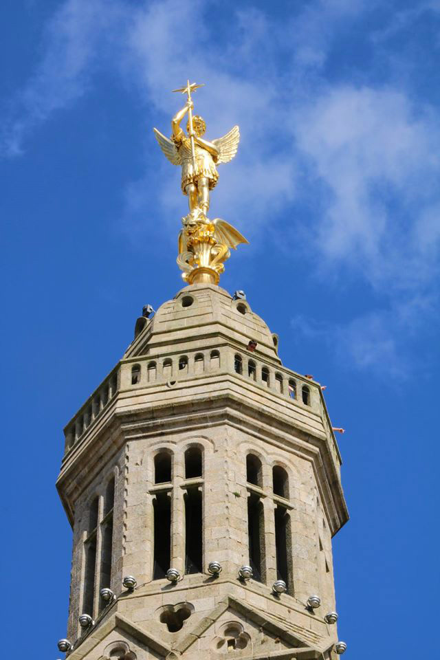 Bell tower of Saint-Michel Mont-Mercure