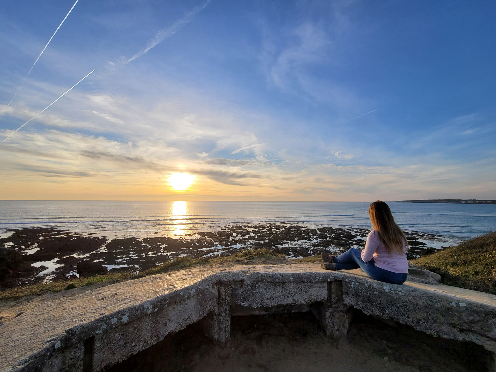 Sunset on the Pointe du Payré