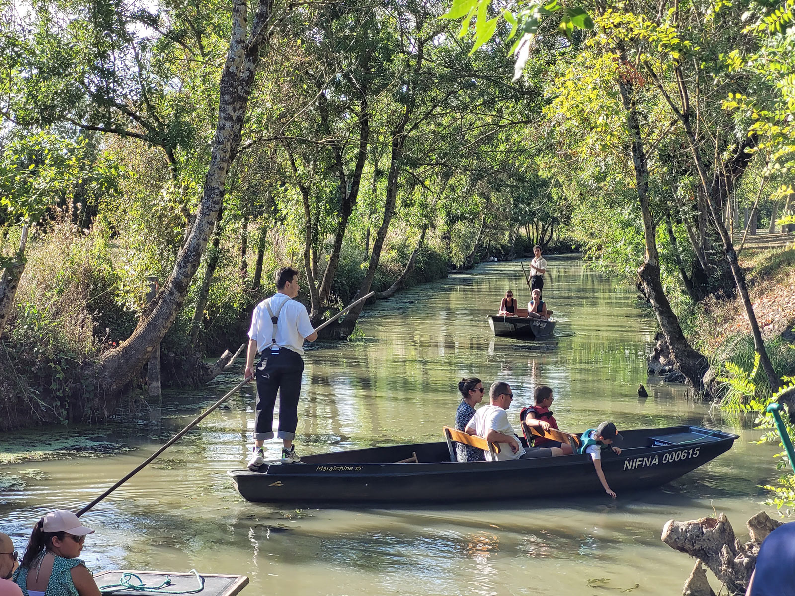 Boat trip in the Vendée marshes