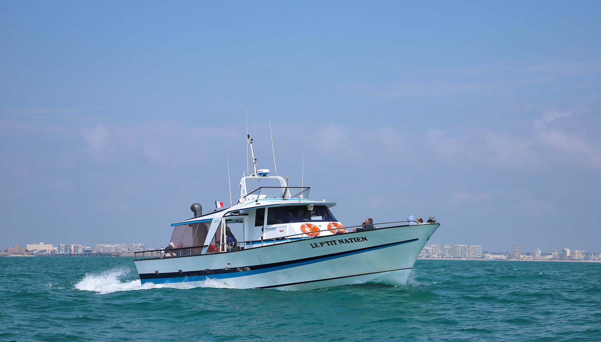 Le P’tit Natien, croisière en bateau en Vendée, pour toute la famille