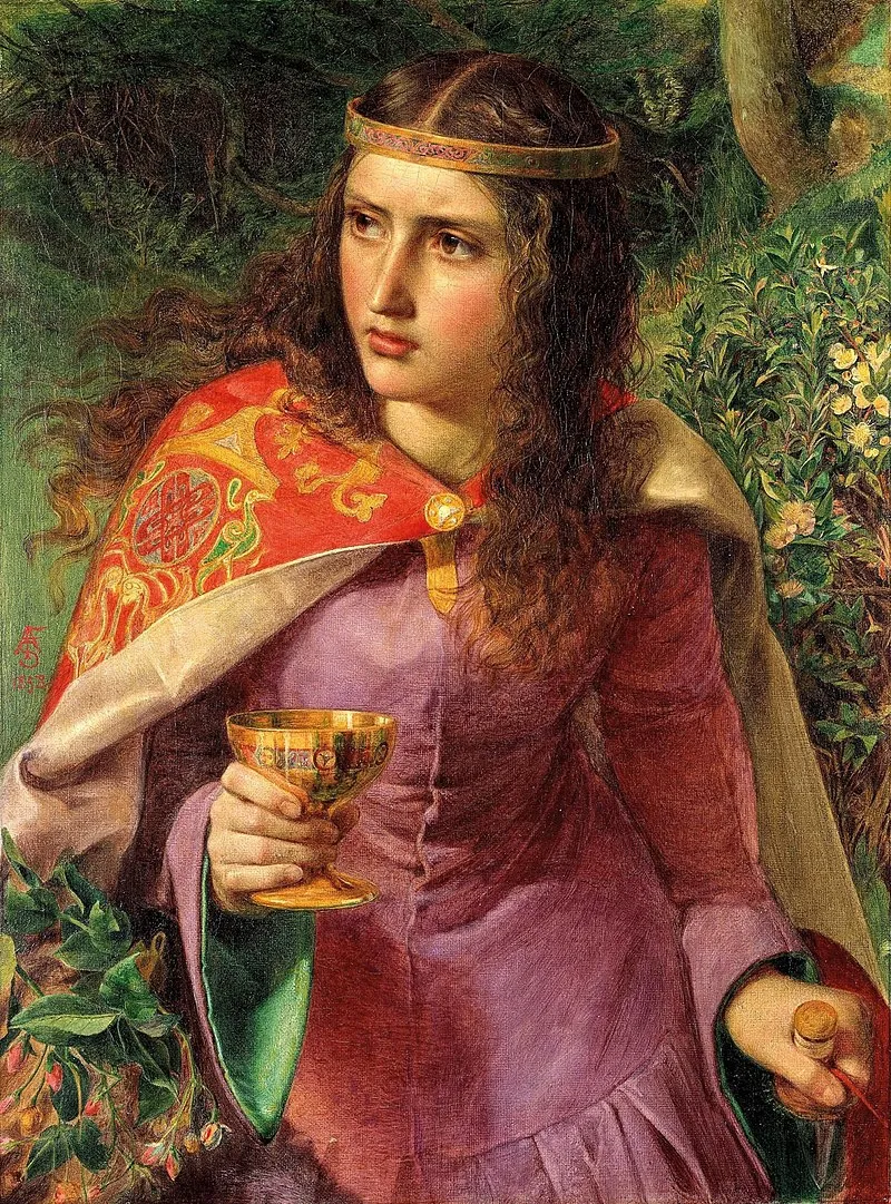 Aliénor-d'Aquitaine-Frederick-Sandys-1858