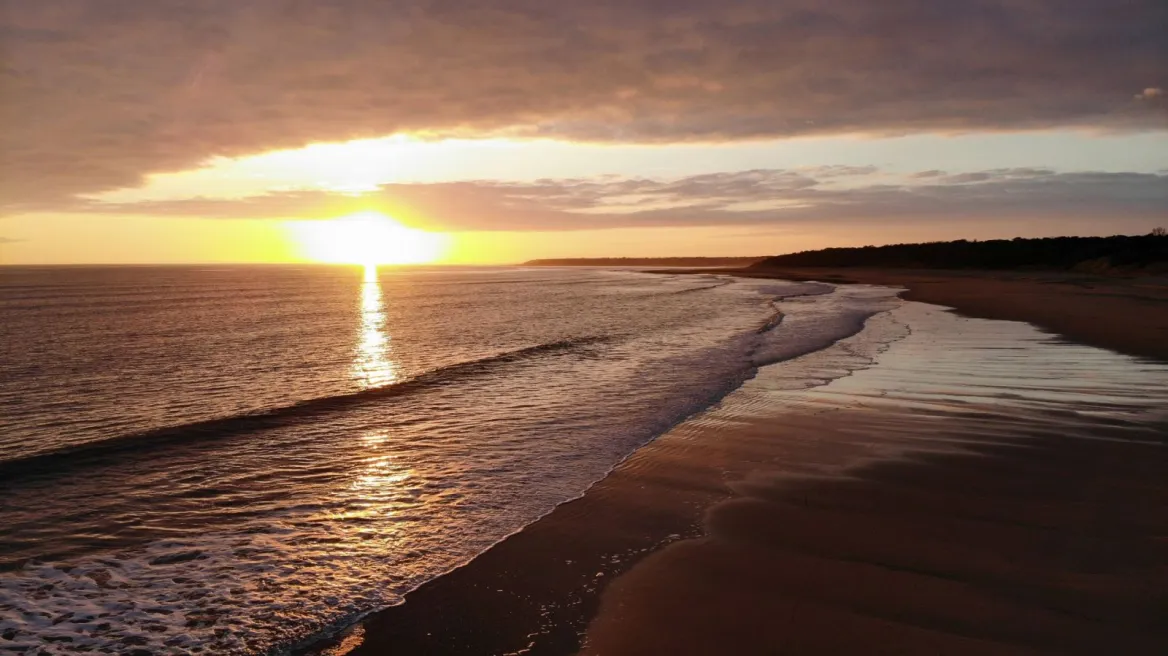 Longeville-sur-Mer sunset