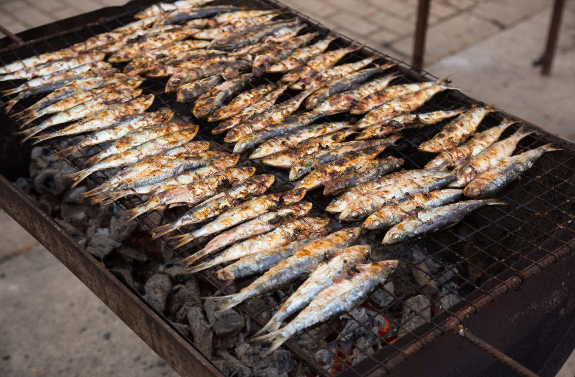 sardines grillées
