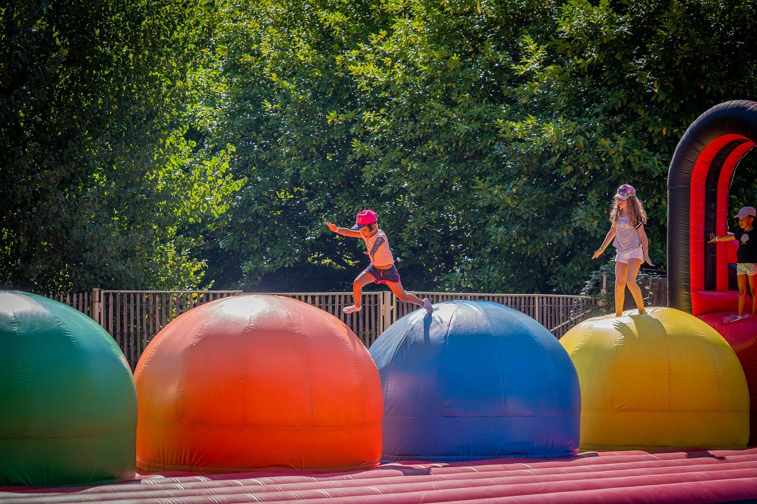 Jeux gonflables - Parc de Pierre-Brune