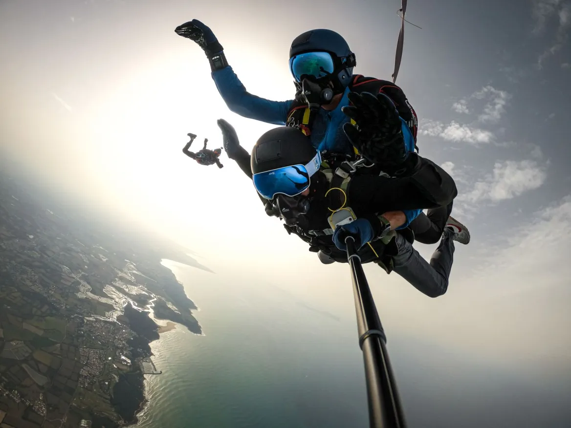 vendée évasion parachutisme