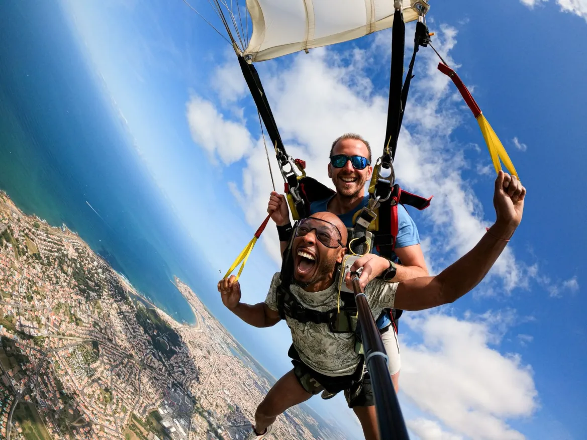 vendée évasion parachutisme