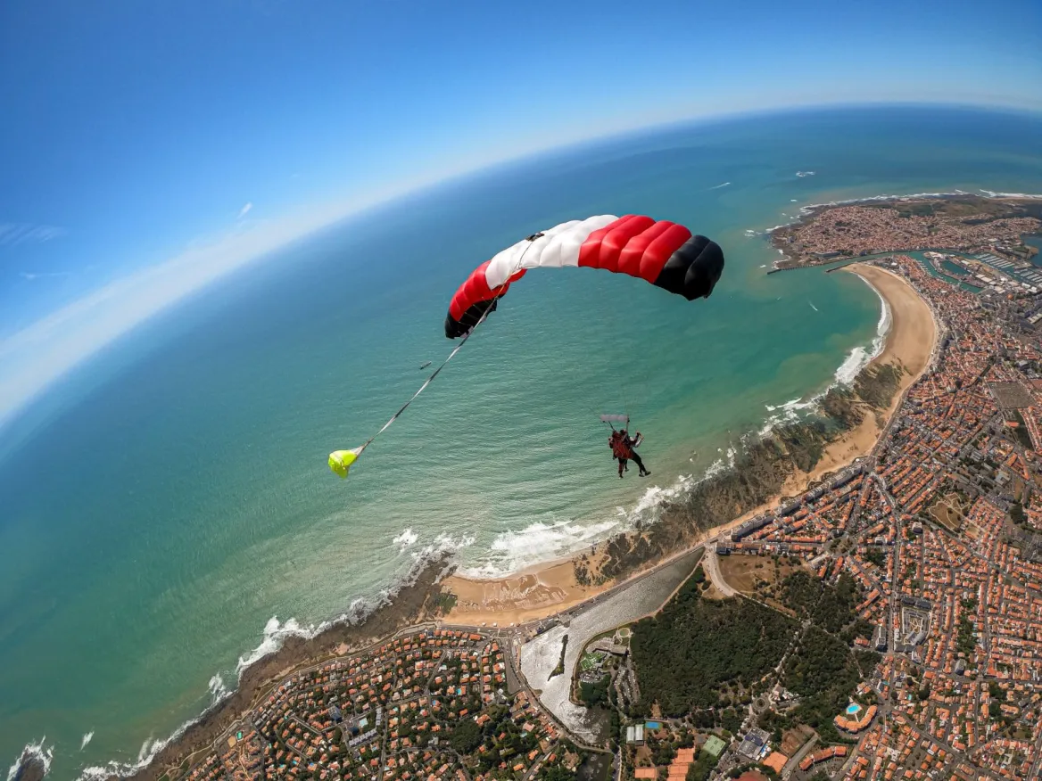 vendée évasion parachutisme