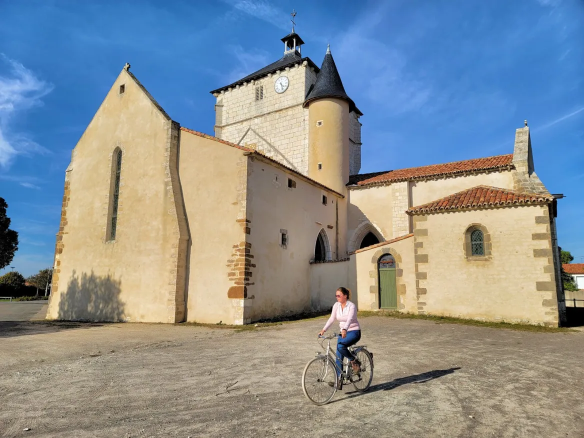 the church of Sainte-Radegonde