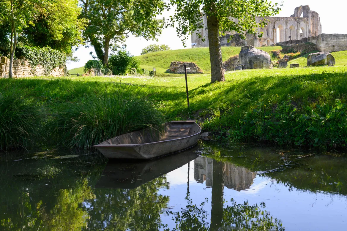 The Marais Poitevin in Maillezais