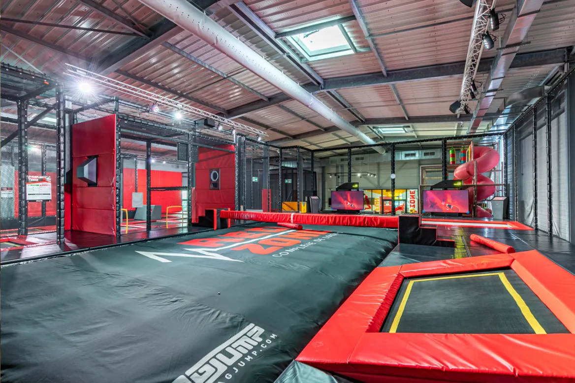 Red Zone trampolines