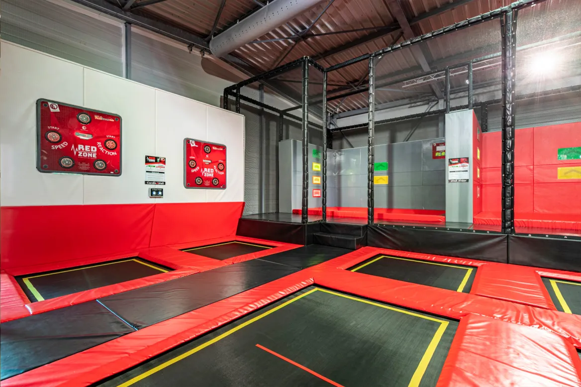 Red Zone trampolines