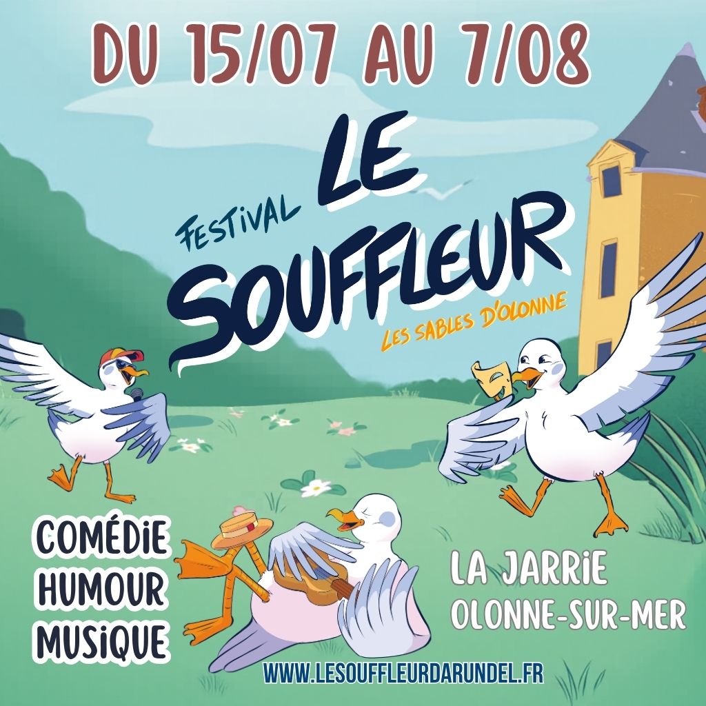 Le Souffleur - Comédie-Humour-Concert à Olonne-sur-Mer !