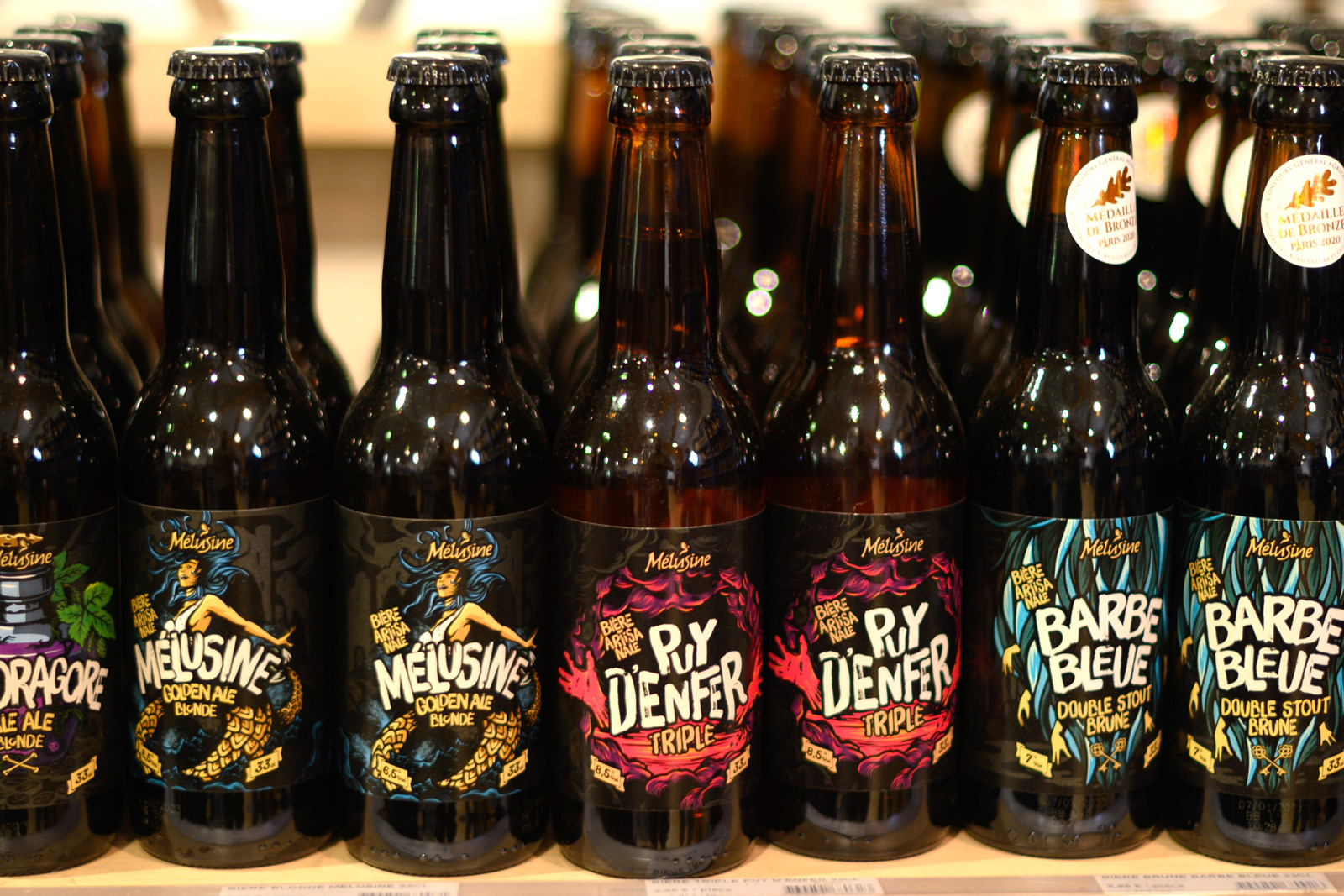 Local beer sold