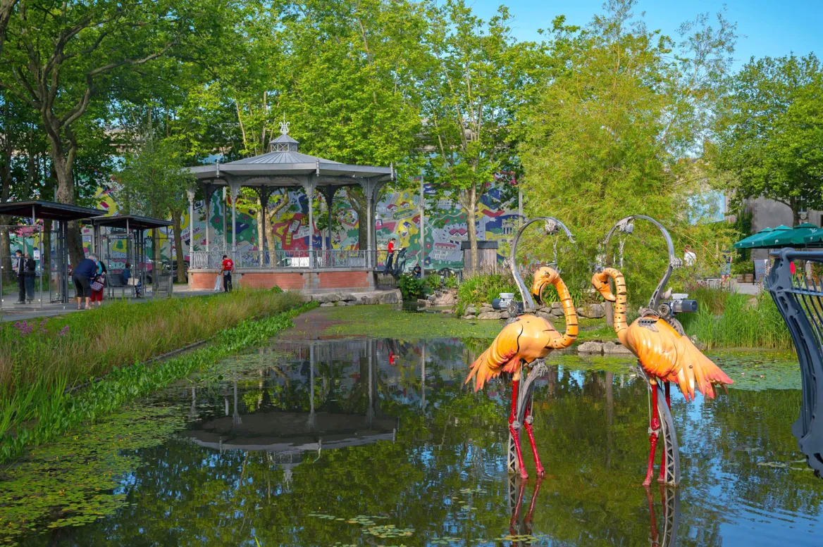La Roche sur Yon Les animaux de la place